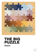 plakat: the big puzzle - charismatic-Autisme-A1two3