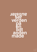 plakat: autister ser verden på en lidt anden måde - cider spice-Autisme-A1two3