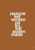 plakat: autister ser verden på en lidt anden måde - cognac-Autisme-A1two3