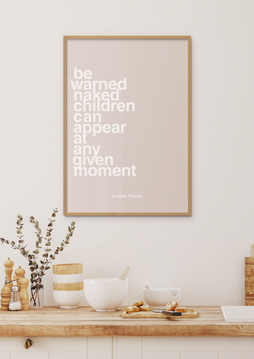 Be warned naked children can appear at any given moment - petrol-Autisme-A1two3
