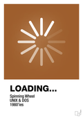plakat: loading - cognac-Retro-A1two3