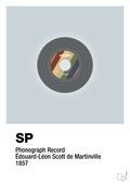 plakat: vinylplade 45rpm - light drizzle-Retro-A1two3