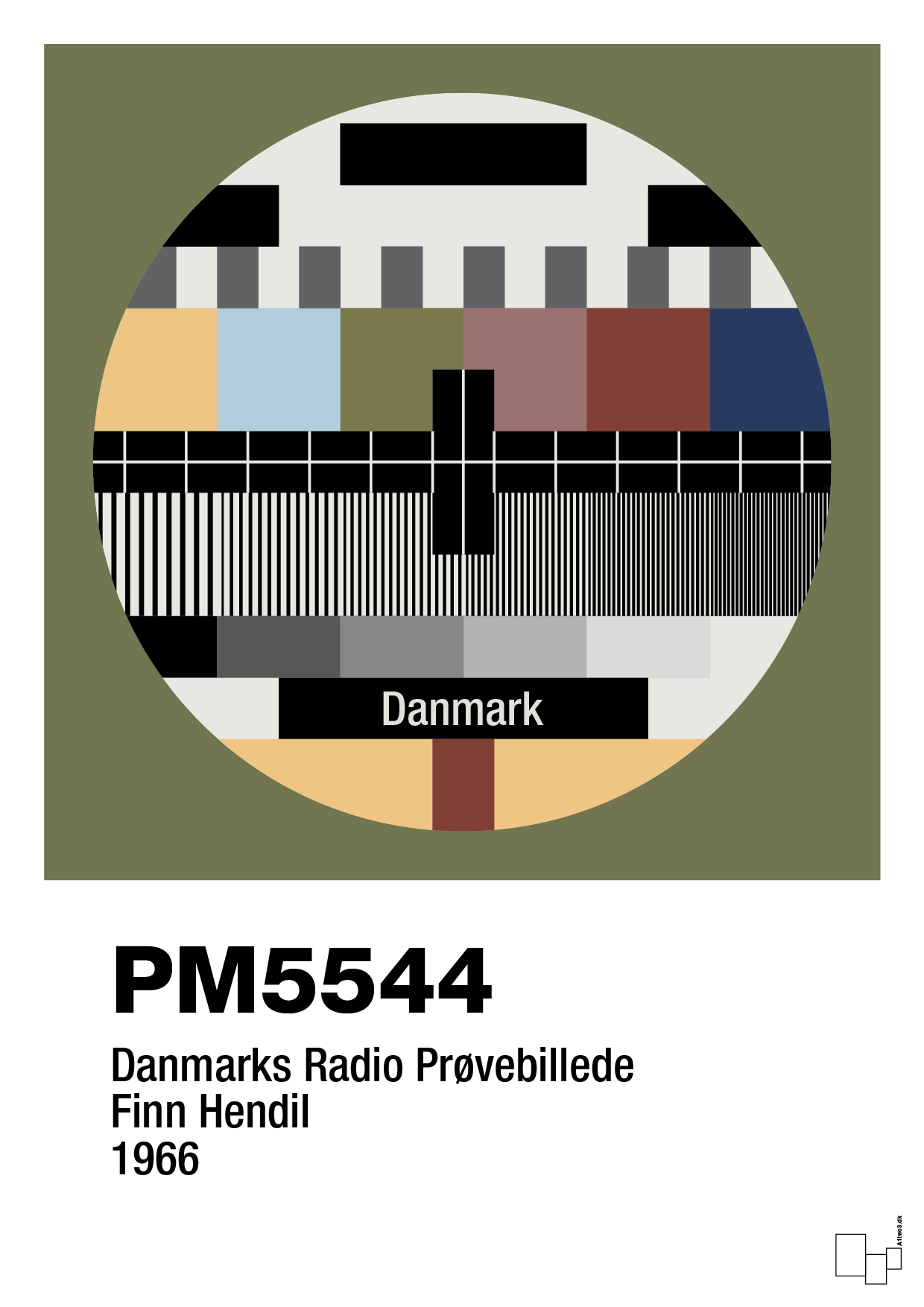 plakat: prøvebillede - secret meadow-Retro-A1two3