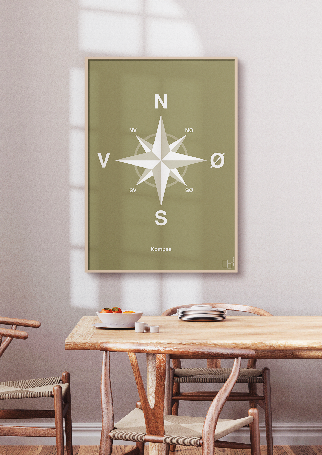 plakat: kompas - honeycomb-Kompas-A1two3