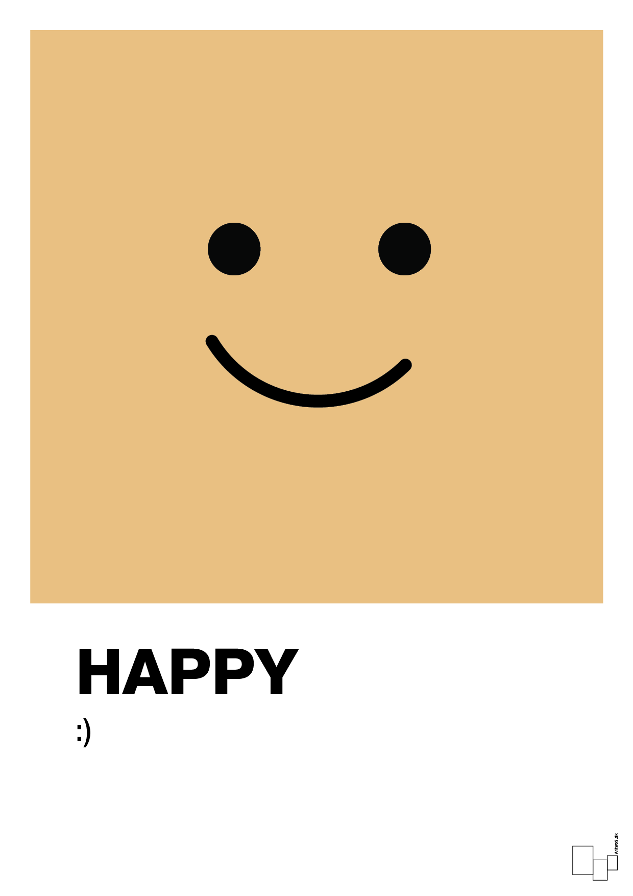 plakat: happy smiley - charismatic-Smiley-A1two3