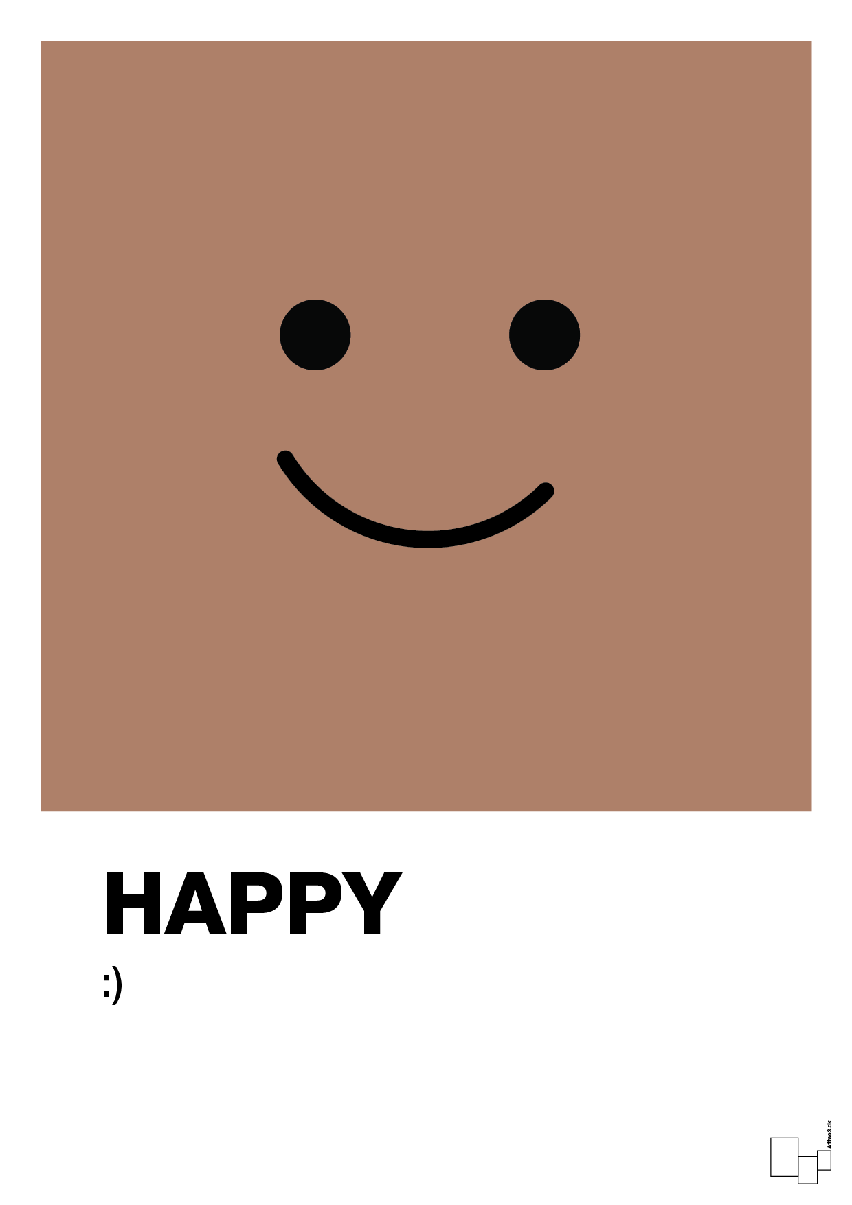 plakat: happy smiley - cider spice-Smiley-A1two3