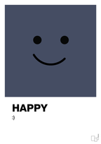 Happy smiley - petrol-Smiley-A1two3
