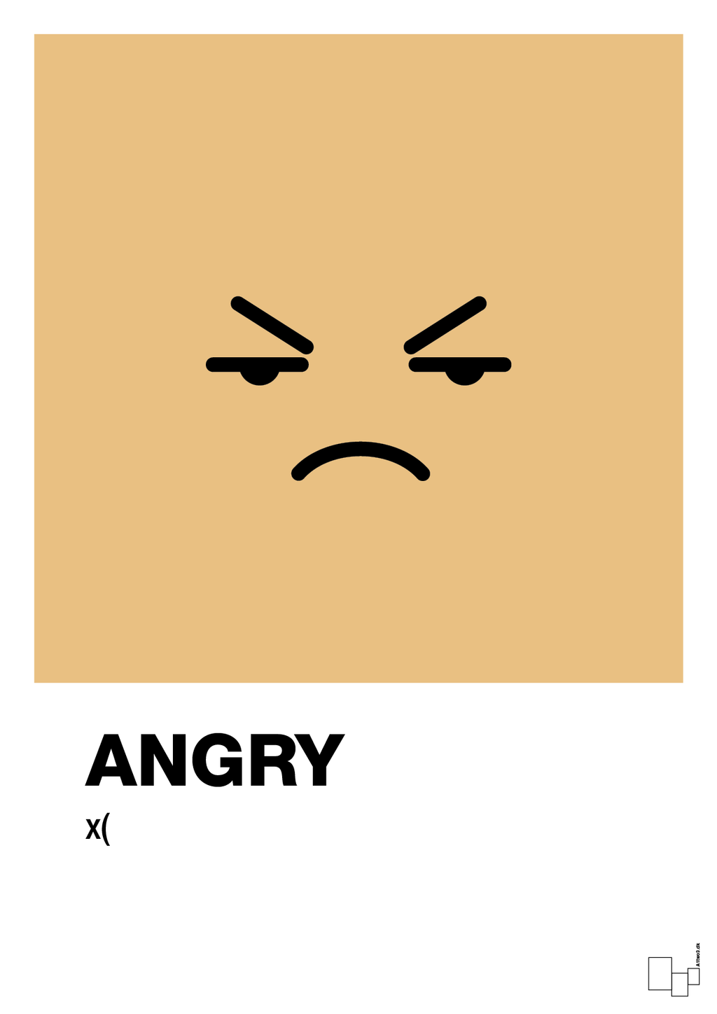 plakat: angry smiley - charismatic-Smiley-A1two3