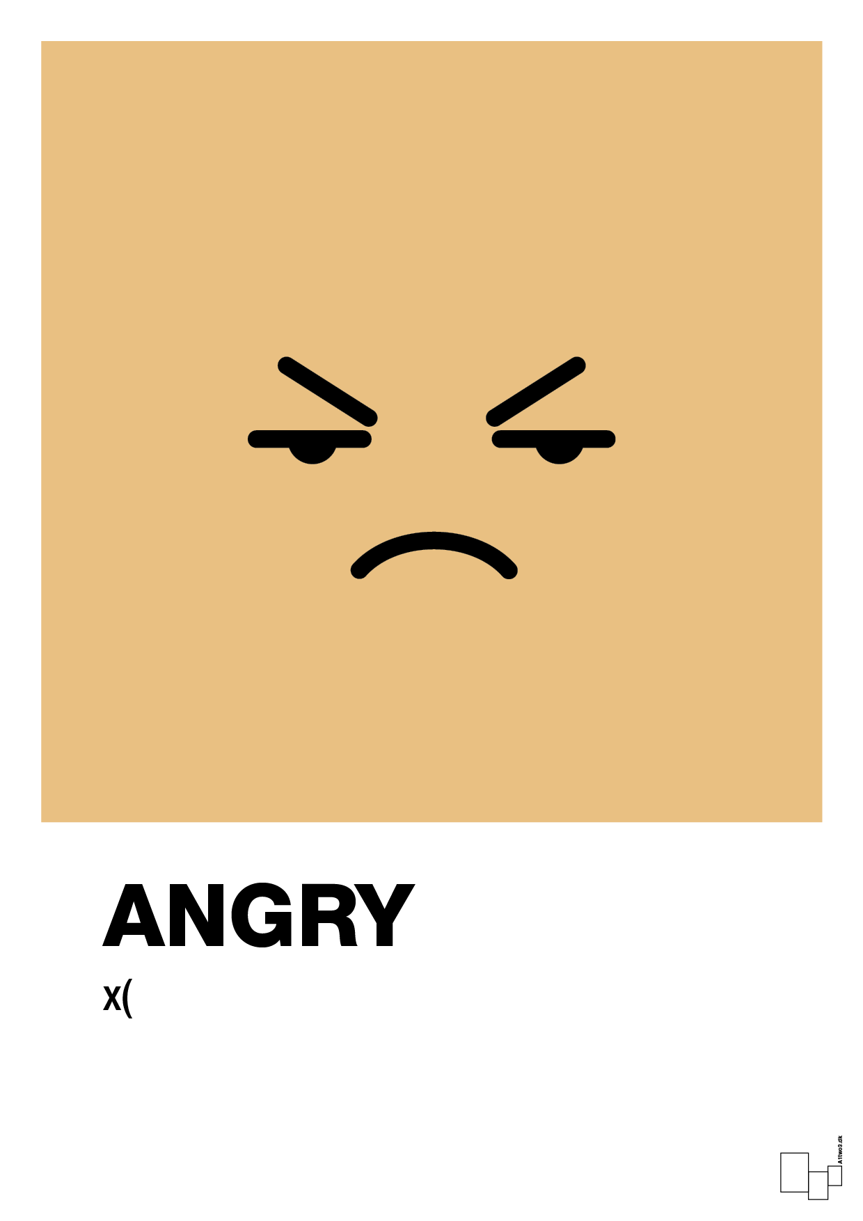 plakat: angry smiley - charismatic-Smiley-A1two3