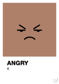 plakat: angry smiley - cider spice-Smiley-A1two3