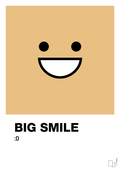 plakat: big smile smiley - charismatic-Smiley-A1two3