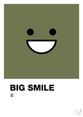 plakat: big smile smiley - secret meadow-Smiley-A1two3