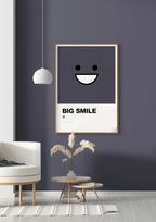 plakat: big smile smiley - charismatic-Smiley-A1two3