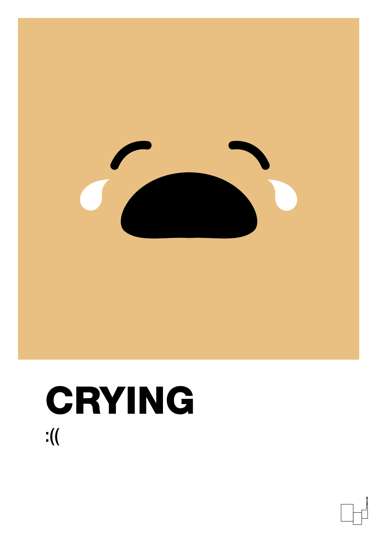 plakat: crying smiley - charismatic-Smiley-A1two3