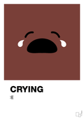 plakat: crying smiley - red pepper-Smiley-A1two3