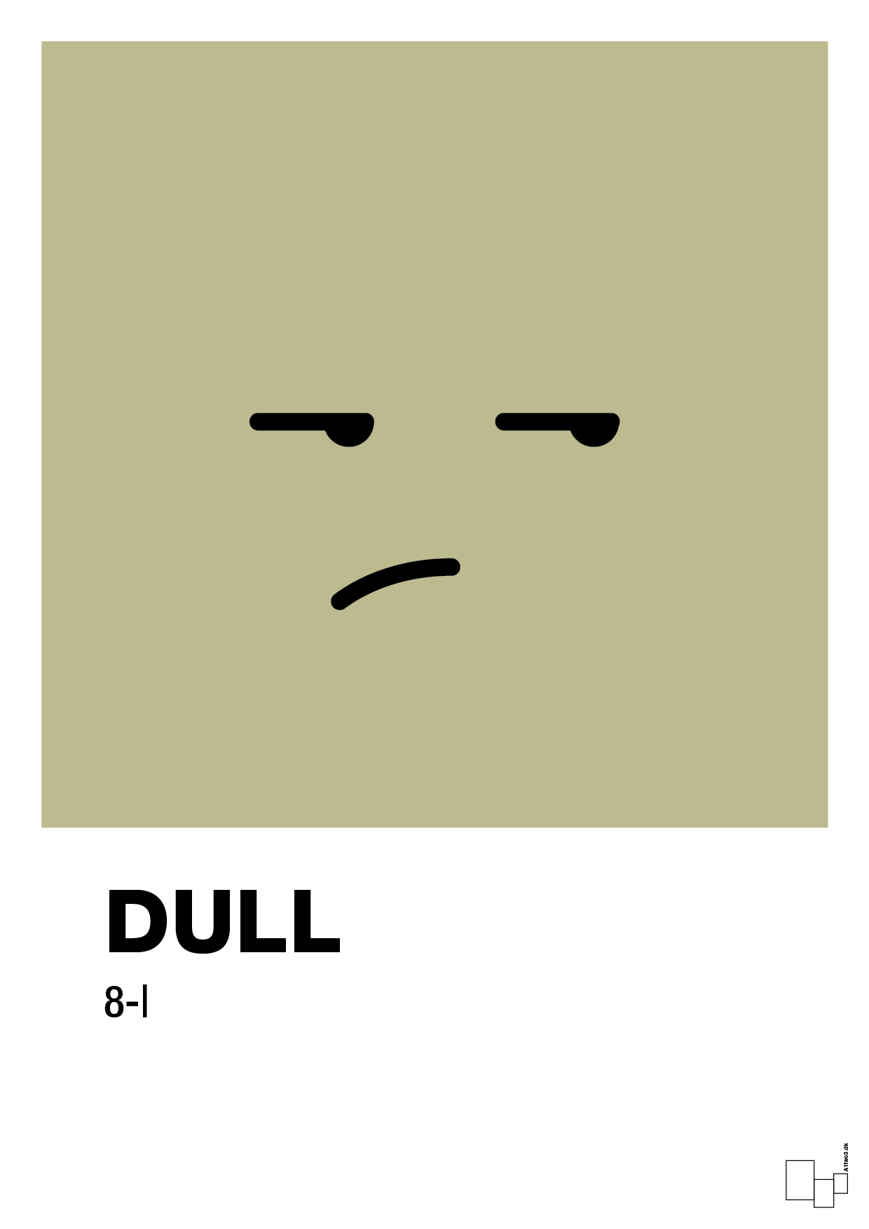 plakat: dull smiley - back to nature-Smiley-A1two3