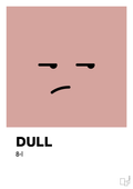 plakat: dull smiley - bubble shell-Smiley-A1two3