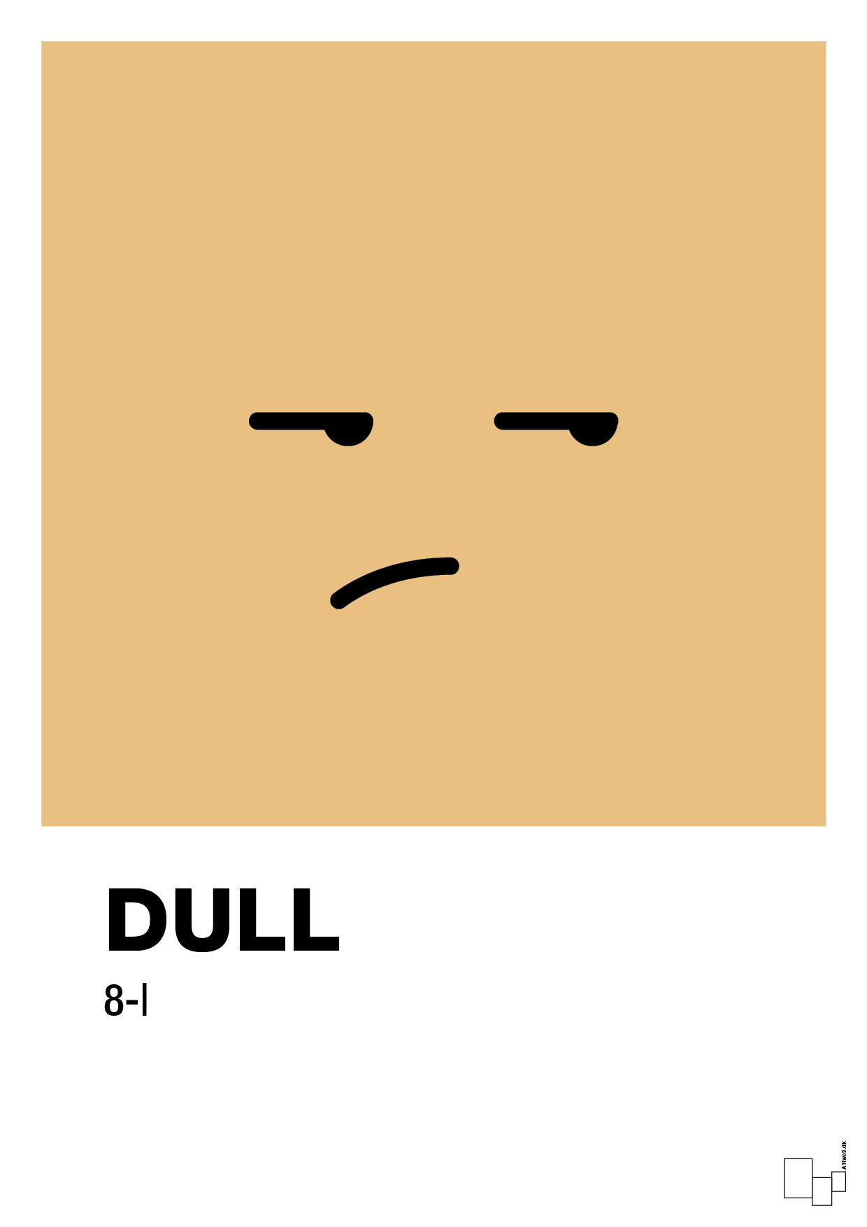 plakat: dull smiley - charismatic-Smiley-A1two3