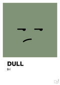 plakat: dull smiley - jade-Smiley-A1two3