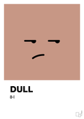plakat: dull smiley - powder-Smiley-A1two3