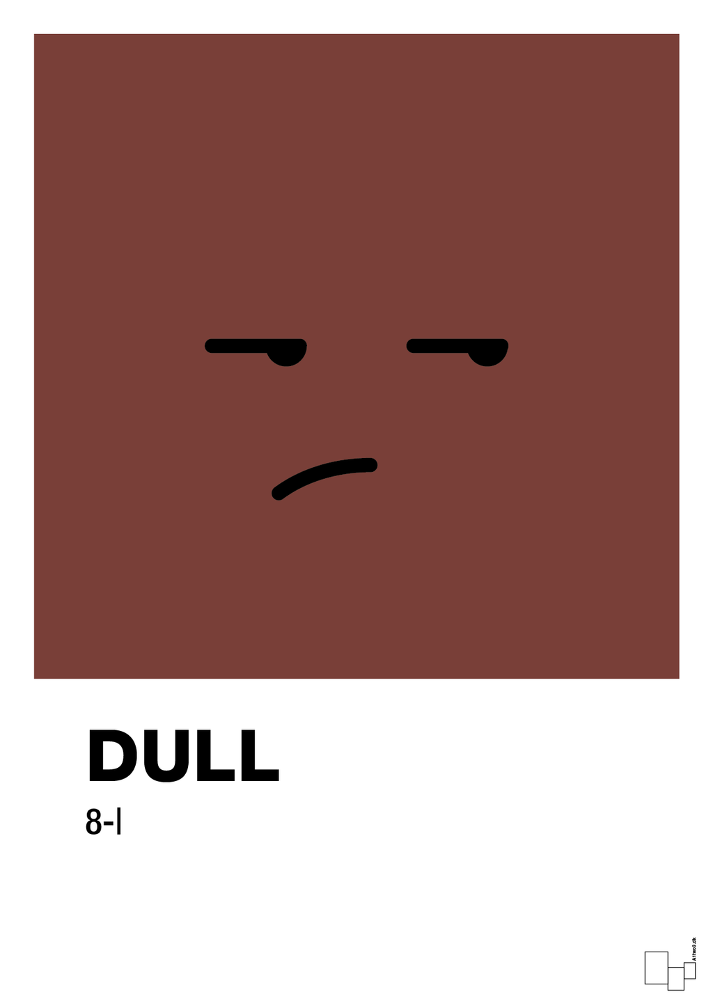 plakat: dull smiley - red pepper-Smiley-A1two3