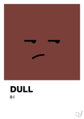 plakat: dull smiley - red pepper-Smiley-A1two3