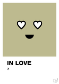 plakat: in love smiley - back to nature-Smiley-A1two3