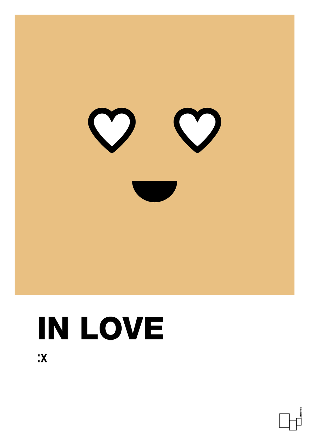 plakat: in love smiley - charismatic-Smiley-A1two3
