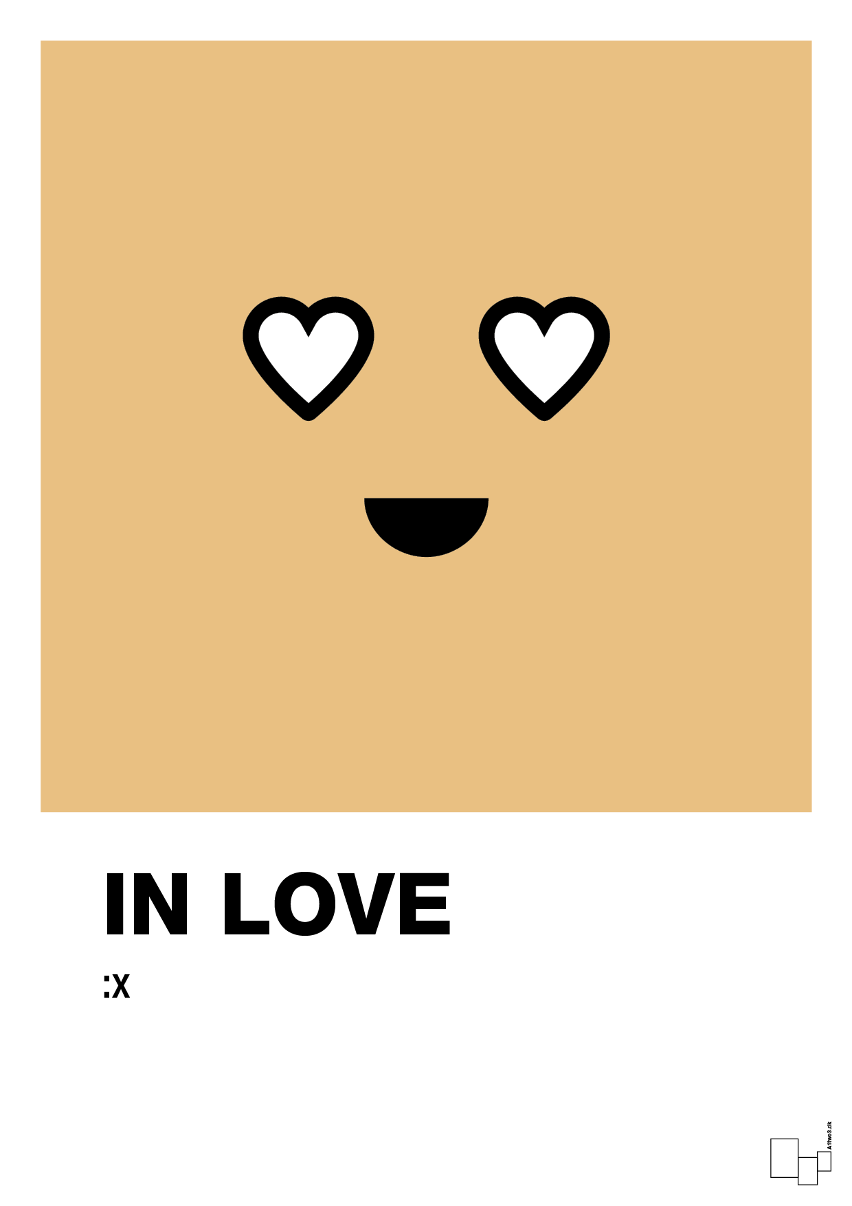 plakat: in love smiley - charismatic-Smiley-A1two3