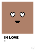 plakat: in love smiley - cider spice-Smiley-A1two3