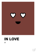 plakat: in love smiley - red pepper-Smiley-A1two3