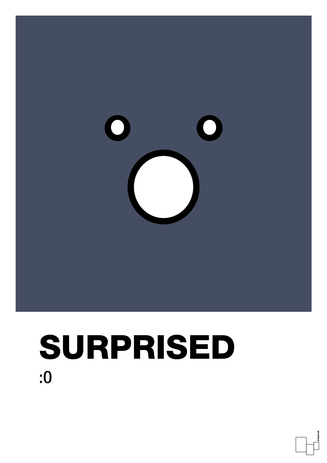 Surprised smiley - petrol-Smiley-A1two3