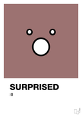 plakat: surprised smiley - plum-Smiley-A1two3