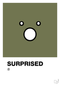 plakat: surprised smiley - secret meadow-Smiley-A1two3