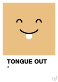 plakat: tongue out smiley - charismatic-Smiley-A1two3