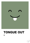 plakat: tongue out smiley - jade-Smiley-A1two3