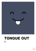 Tongue out smiley - petrol-Smiley-A1two3