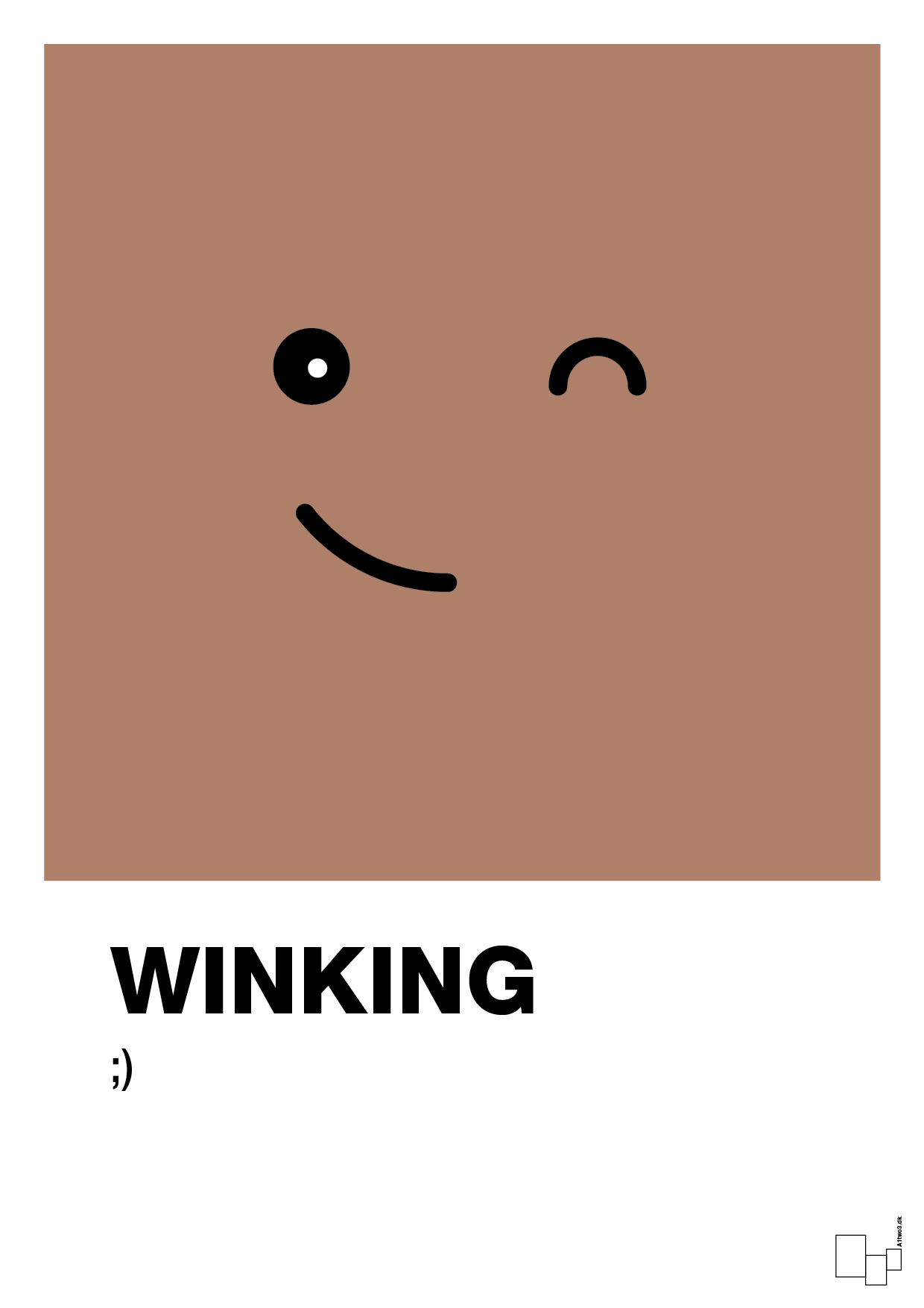 plakat: winking smiley - cider spice-Smiley-A1two3