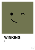 plakat: winking smiley - secret meadow-Smiley-A1two3