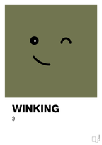 plakat: winking smiley - secret meadow-Smiley-A1two3