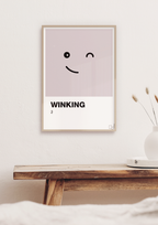 plakat: winking smiley - misty forrest-Smiley-A1two3