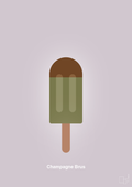 plakat: champagne brus - dusty lilac-Is-A1two3