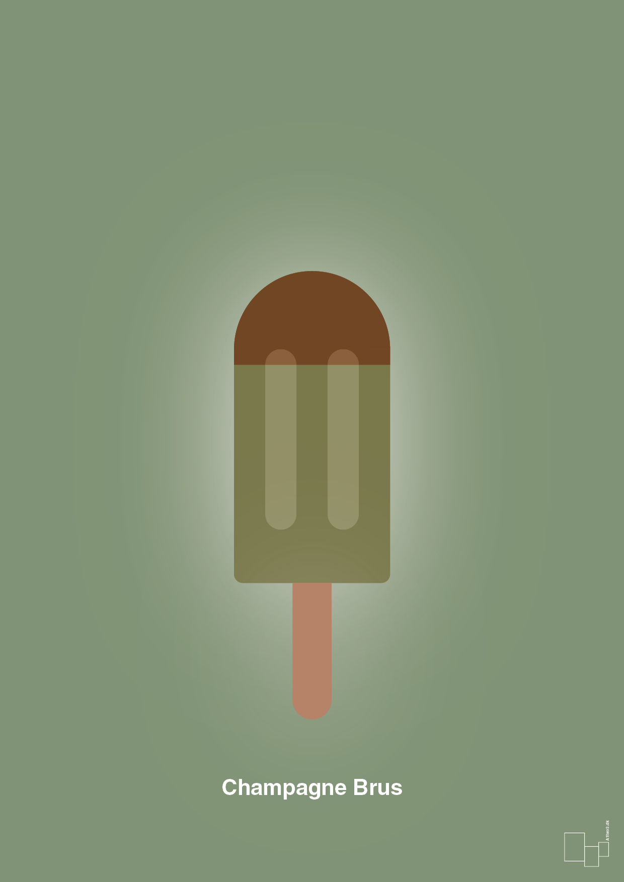 plakat: champagne brus - jade-Is-A1two3