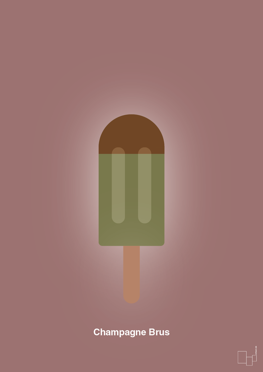 plakat: champagne brus - plum-Is-A1two3