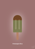 plakat: champagne brus - plum-Is-A1two3