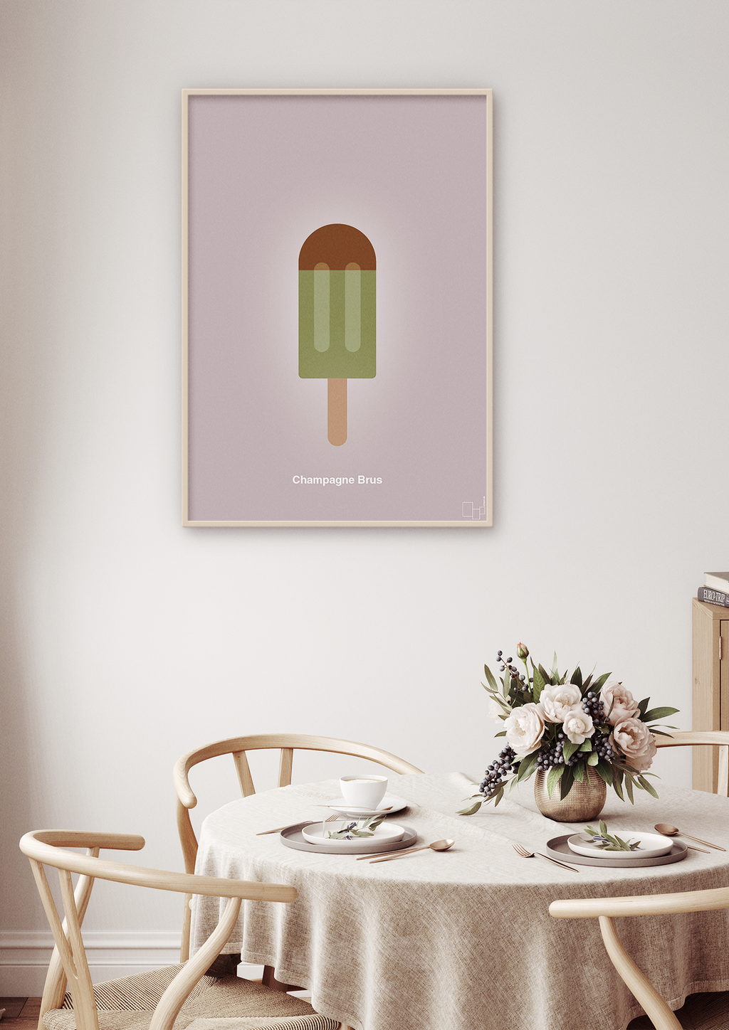 plakat: champagne brus - red pepper-Is-A1two3