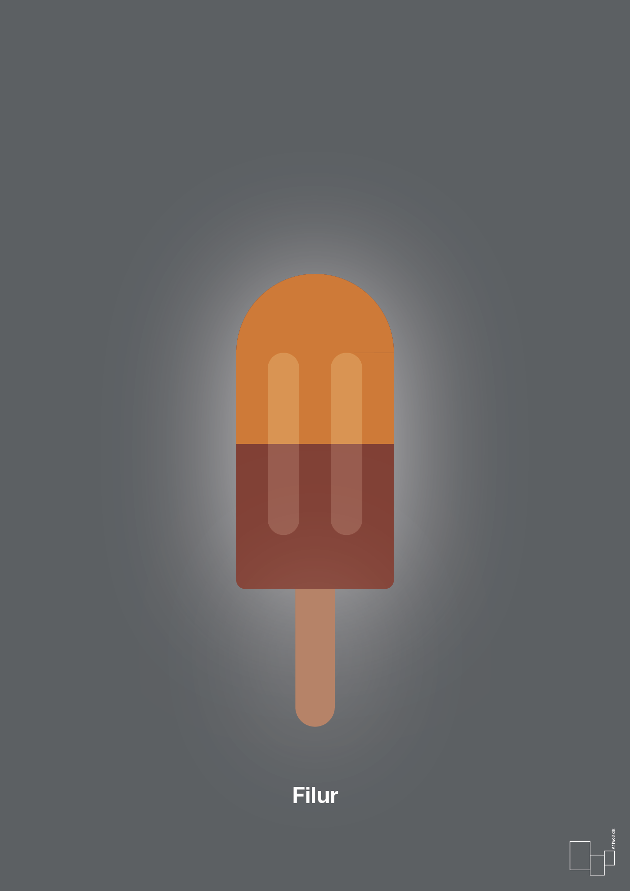 plakat: filur - graphic charcoal-Is-A1two3