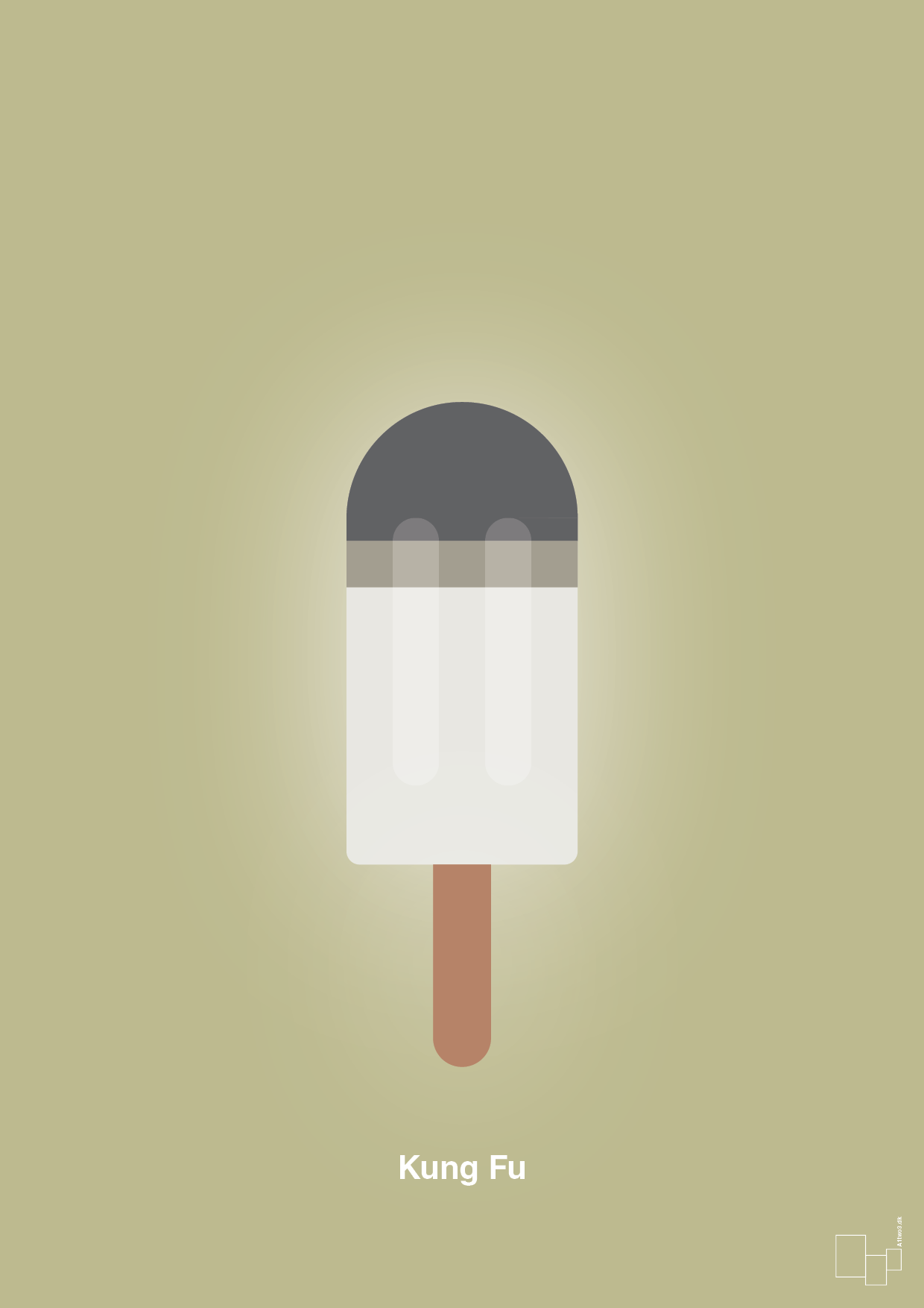 plakat: kung fu - back to nature-Is-A1two3