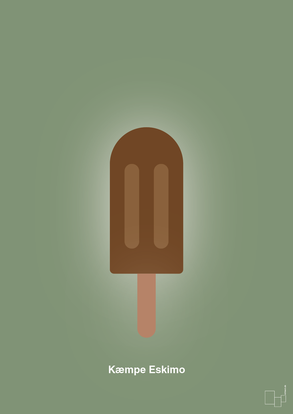 plakat: kæmpe eskimo - jade-Is-A1two3