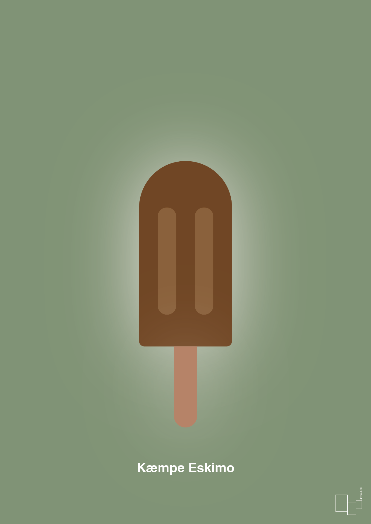 plakat: kæmpe eskimo - jade-Is-A1two3